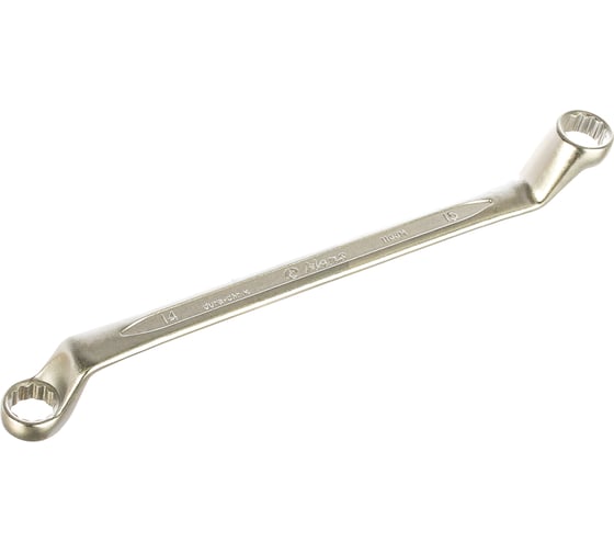 Изображение товара Накидной ключ 75град 14х15мм Hans 1103M14X15