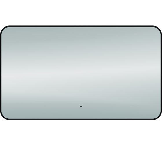 Изображение товара Зеркало Teymi Solli Black Soft Line 120x70, LED подсветка, сенсор на взмах T20230S ЦБ-00265141