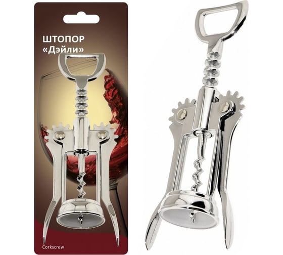 Изображение товара Штопор Мультидом Дейли хром Z13-58