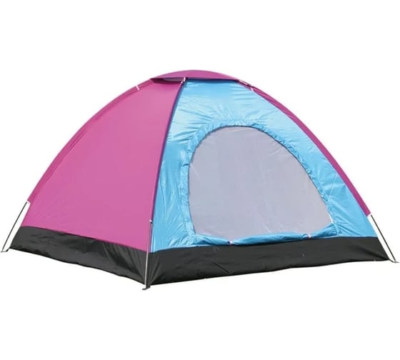 Изображение товара Туристическая 4-х местная однослойная палатка WILDMAN Аризона, 200х200х135 см 81-632