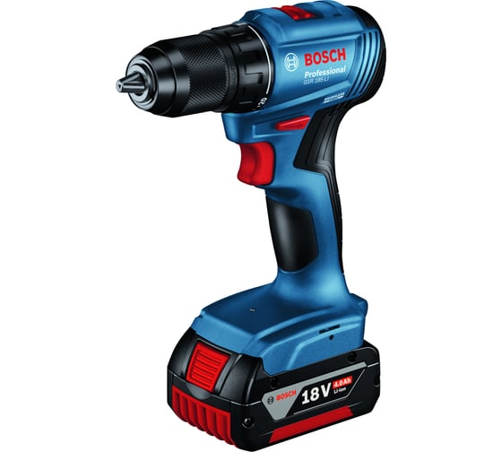 Изображение товара Аккумуляторная дрель-шуруповерт Bosch GSR 185-LI 1 Акб 06019K3005