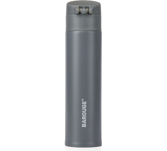 Изображение товара Термобутылка BAROUGE Travel Bottle серая, из нержавеющей стали BT-140 350 мл/серый