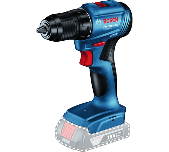 Изображение товара Аккумуляторная дрель-шуруповерт Bosch GSR 185-LI (соло) 06019K3003