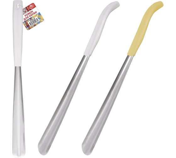 Изображение товара Рожок для обуви Мультидом общая длина 51 см 2 цвета код 43 29 МТ56-37