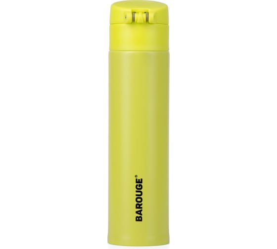 Изображение товара Термобутылка BAROUGE Travel Bottle желтая, из нержавеющей стали BT-146 350 мл/желтый/бутылка