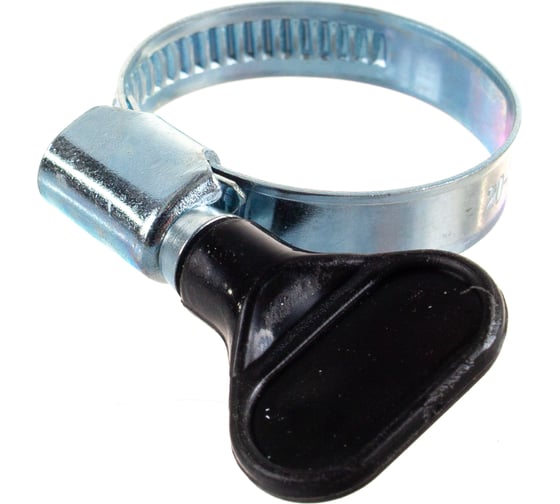 Изображение товара Обжимной хомут QUATTRO ELEMENTI 20-35 мм, нержавеющая сталь, с ключом 4 шт в блистере 642-210