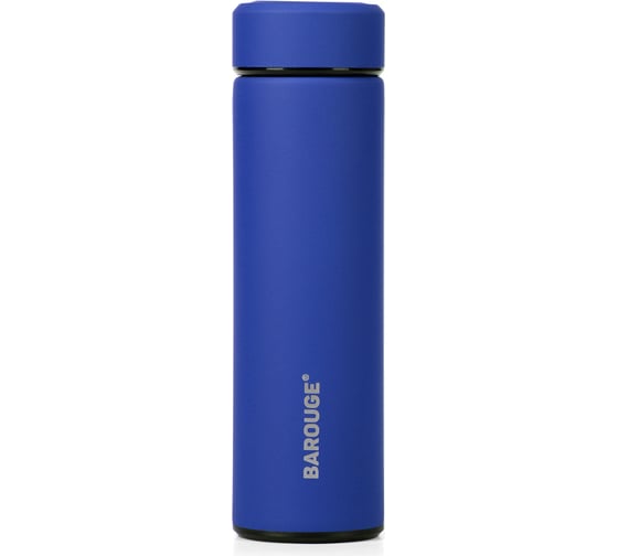 Изображение товара Термобутылка BAROUGE Travel Bottle синяя, из нержавеющей стали BT-002 450 мл/синий/бутылка