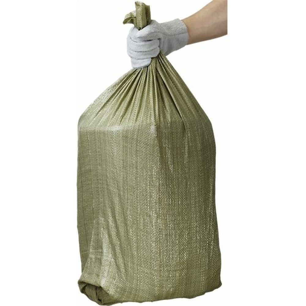фото Полипропиленовый мешок для строительного мусора stayer master зеленый 95х55 см 70л 40 кг 10шт 39158-95