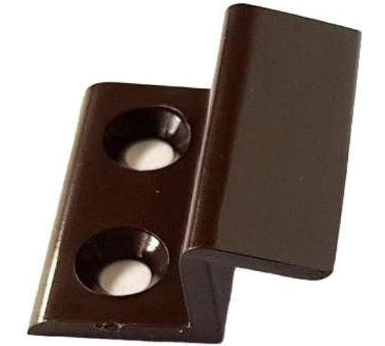 Изображение товара Крепление для москитной сетки ООО "Полимер-Фарм" коричневое, низ, 3000 шт. 4687203169725