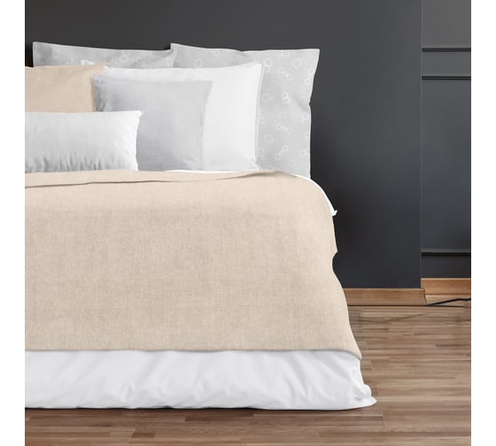 Изображение товара Покрывало Волшебная Ночь рогожка, 140/220, жемчуг 774532