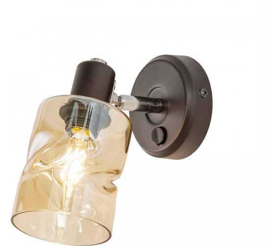 Изображение товара Поворотный спот с выключателем Citilux Кингстон венге CL518510