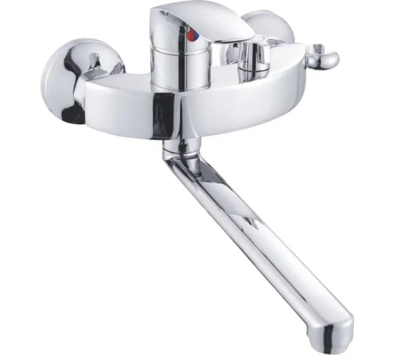 Изображение товара Смеситель для ванны SHEVANIK с изливом 25 см S5502