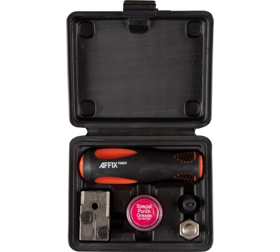 Изображение товара Приспособление для развальцовки тормозных трубок AFFIX 4,75 мм, 4 предмета, кейс AF10212004C