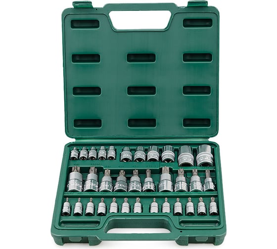 Изображение товара Набор торцевых головок 34 предмета Hans 9634T