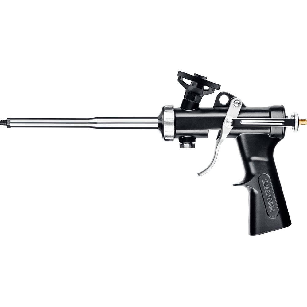 фото Цельнометаллический пистолет для монтажной пены kraftool industrie 06853