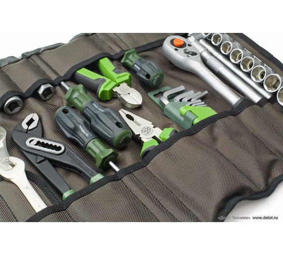 Изображение товара Набор инструмента 1/2" в сумке 44шт Дело Техники 620943