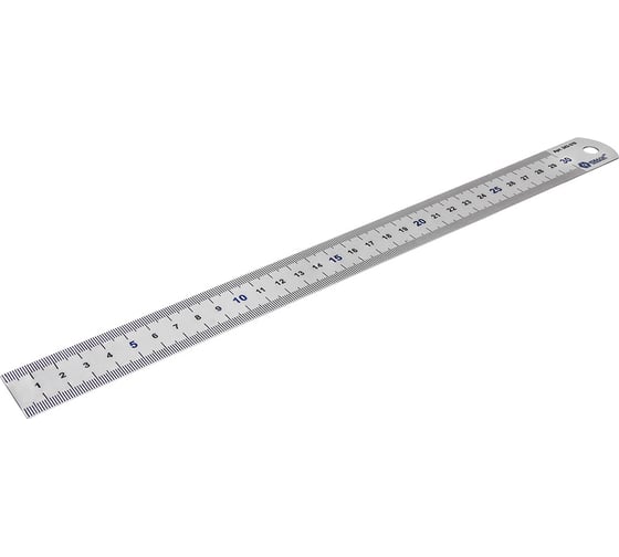 Изображение товара Линейка 300х28х0.7 мм, нерж.сталь КОБАЛЬТ 243-370