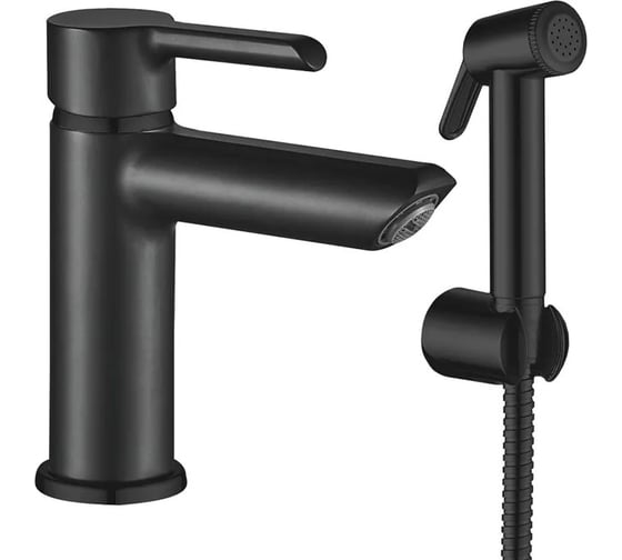 Изображение товара Смеситель для раковины Shevanik с гигиеническим душем S6071H