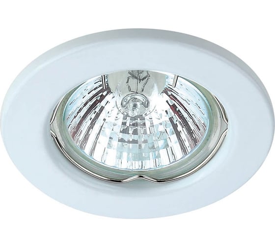 Изображение товара Встраиваемый спот PowerLight MR16x50W пакет бел MR16A MR16A-WH