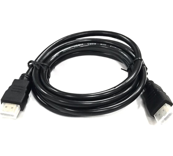 Изображение товара Шнур аудио-видео Retic HDMI-HDMI кат 1,4 золото 3 м 2HDMI1.4P-3M-G