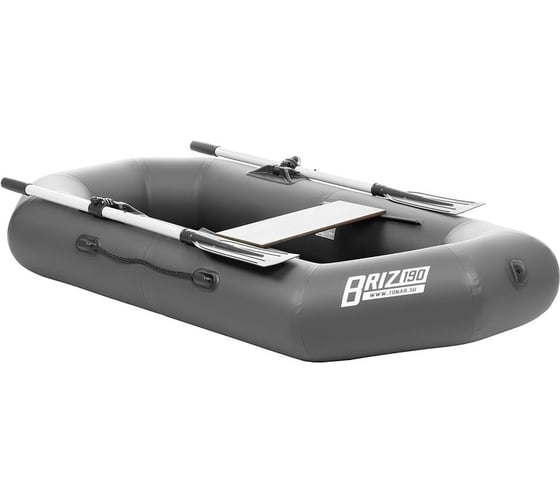 Изображение товара Лодка Тонар бриз 190, с веслами, серый 00000126663