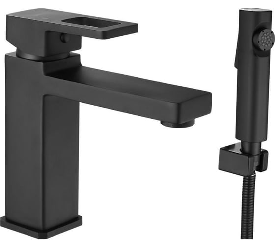 Изображение товара Смеситель для раковины Shevanik с гигиеническим душем S8271H