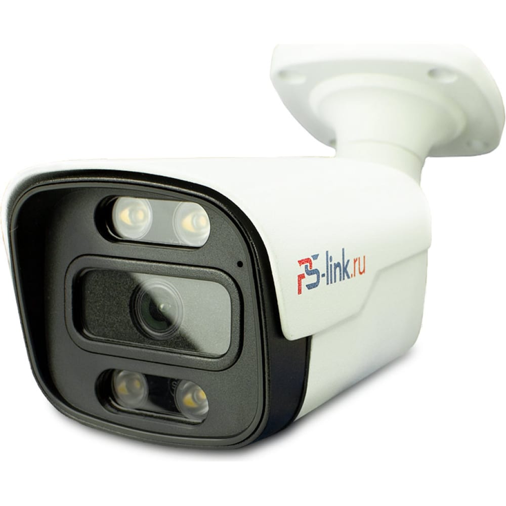 Уличная цилиндрическая камера видеонаблюдения PS-link камера уличная fox fx p2c 2 мп 1800р цилиндрическая