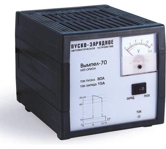 Изображение товара Пуско-зарядное устройство Вымпел 70 2014