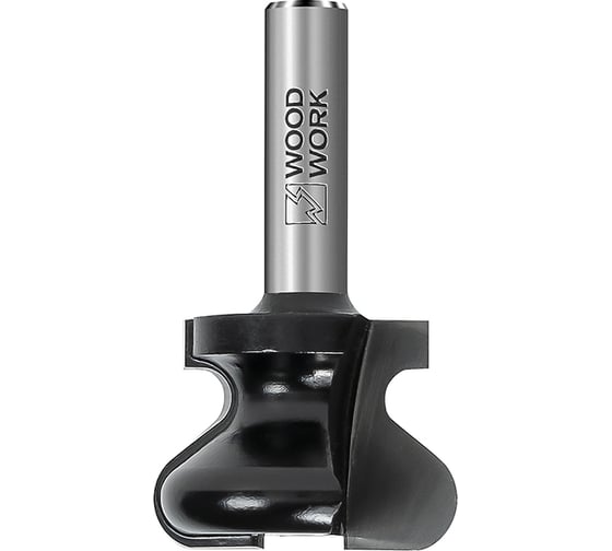 Изображение товара Фреза для скрытых ручек 44.5х27х65 мм, хв-к 12 мм, R=6.1/3.3 мм WOODWORK 970.6144.12