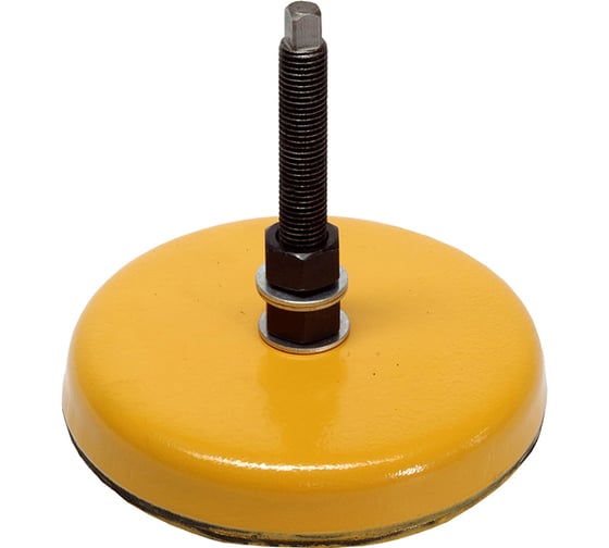 Изображение товара Опора регулируемая 160 мм, М16, нагрузка 12000-30000 Н, с шайбами WOODWORK 988.16.00