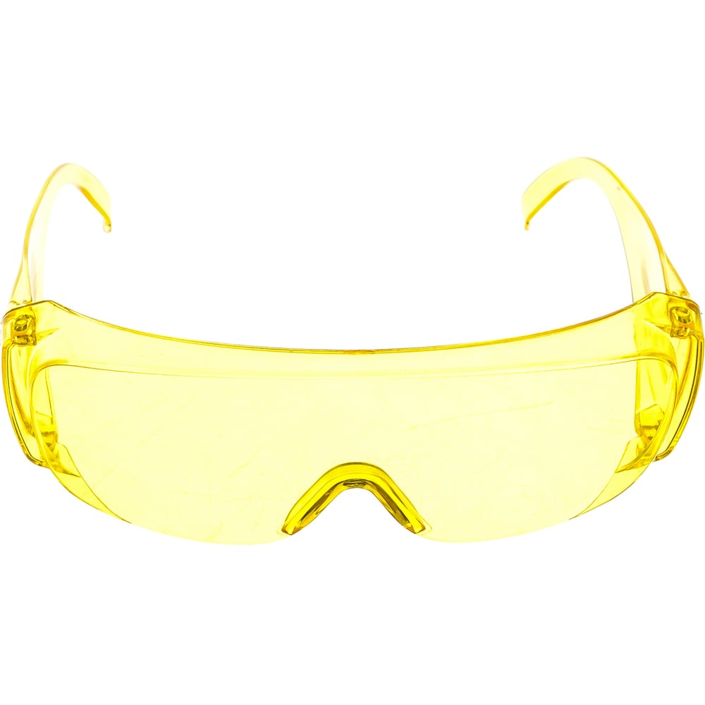 Защитные очки СИБРТЕХ, цвет желтый 89157 - фото 1