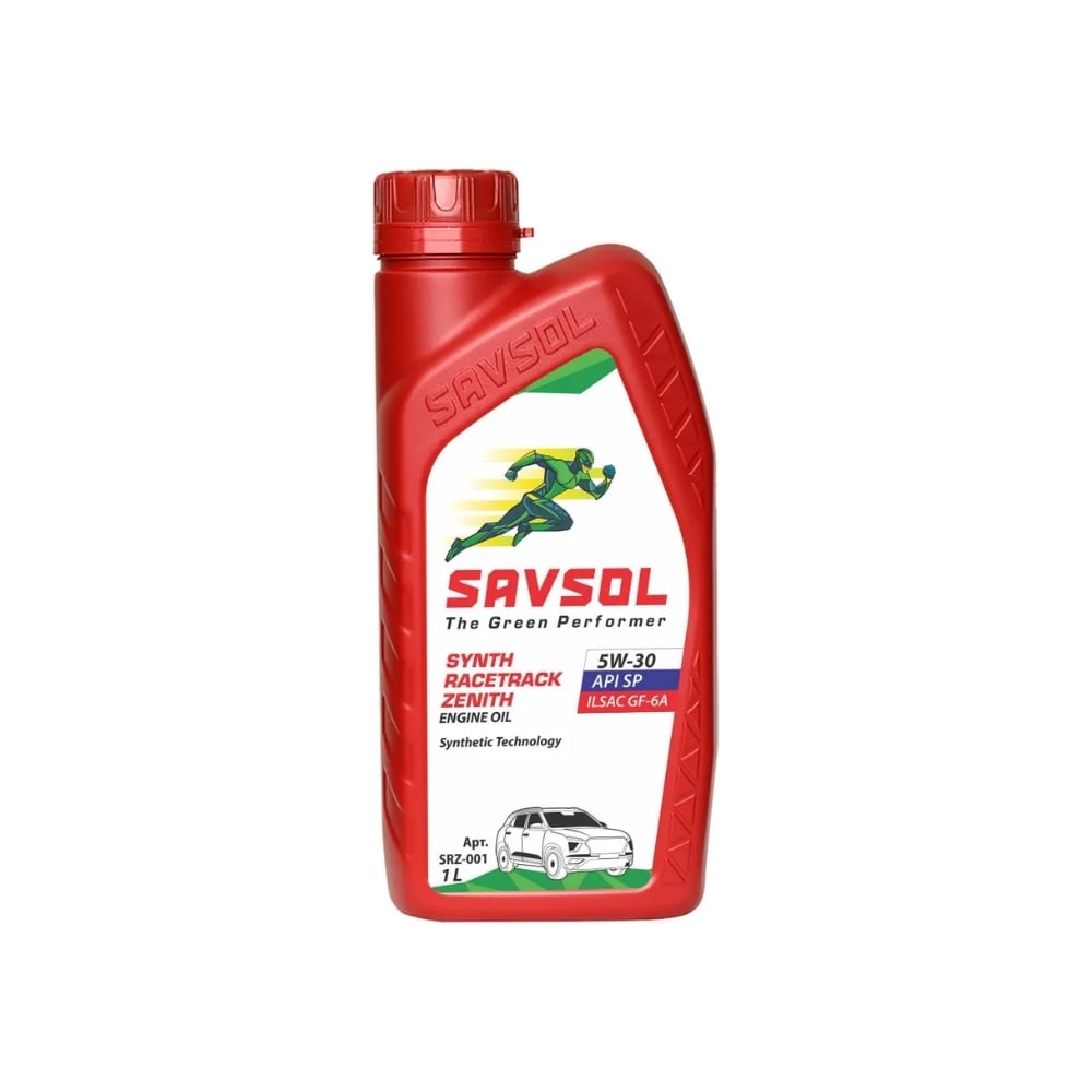Синтетическое моторное масло SAVSOL 5W30 SRZ-001 - фото 1