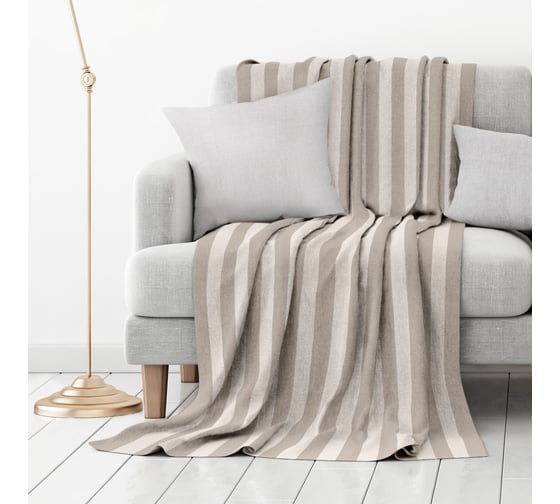 Изображение товара Покрывало Волшебная Ночь рогожка, 200/220, зебра-экрю 774519