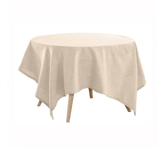 Изображение товара Скатерть Волшебная Ночь рогожка, 165/200, жемчуг 776951