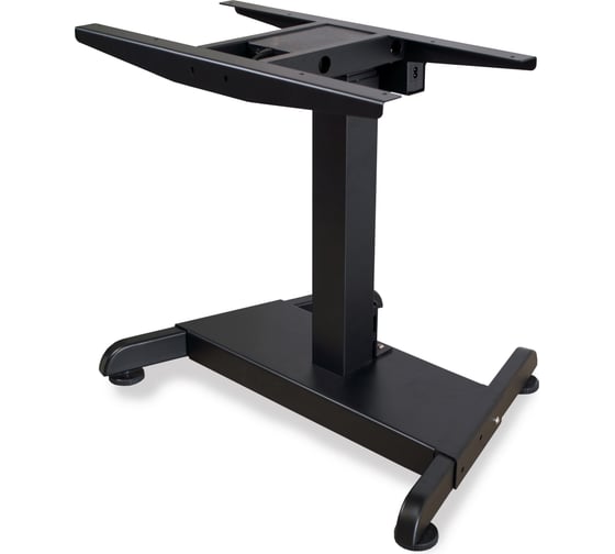 Изображение товара Подстолье для стола на одной опоре с электрорегулировкой высоты StolStoya альфа- черное PE131B