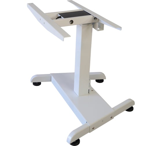 Изображение товара Подстолье для стола на одной опоре с электрорегулировкой высоты StolStoya альфа- белое PE131W