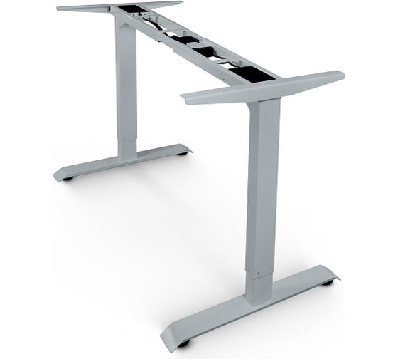 Изображение товара Двухмоторная рама стола с электрической регулировкой высоты StolStoya BAZALT серая PE222S