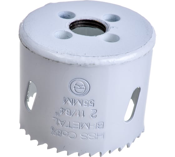 Изображение товара Коронка биметаллическая HSS Co 8% (55 мм) RUKO 126055