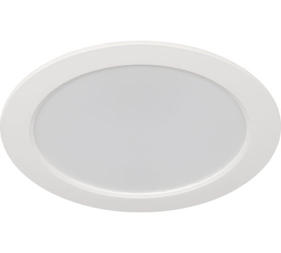 Изображение товара Встраиваемый светодиодный светильник ЭРА LED 17156K круглый 15Вт 6500К Б0057424