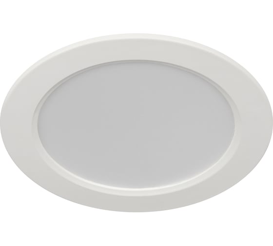 Изображение товара Встраиваемый светодиодный светильник ЭРА LED 17123K круглый 12Вт 3000К Б0057438