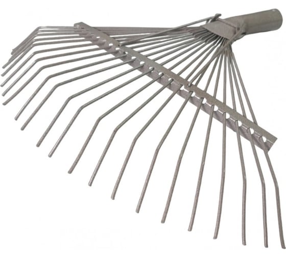 Изображение товара Веерные проволочные металлические грабли ЛЕТО 29381