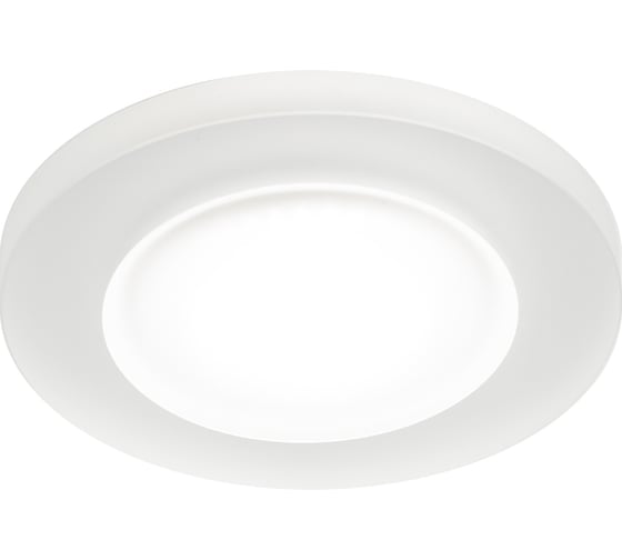 Изображение товара Встраиваемый декоративный светильник ЭРА DK103 WH MR16 GU5.3 белый Б0058390