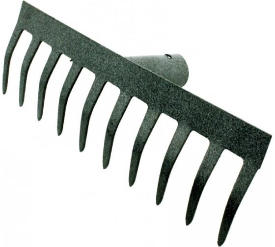 Изображение товара Грабли ЛЕТО 10 прямых зубьев, 260 мм 741