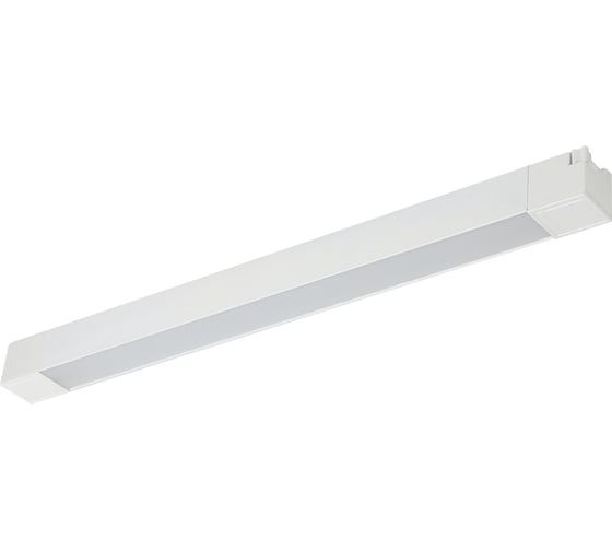 Изображение товара Трековый однофазный светильник ЭРА TR50 4040 WH светодиодный 40Вт 4000К белый Б0054169