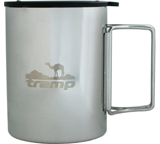Изображение товара Термокружка со складными ручками и поилкой Tramp 400 мл TRC-137
