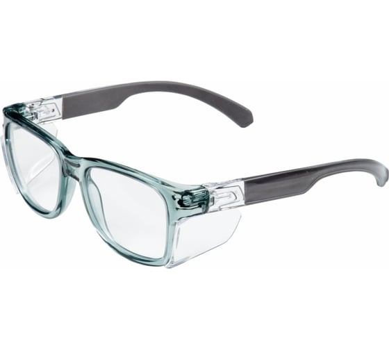 Изображение товара Защитные открытые очки РОСОМЗ О80 Зебра StrongGlass, 2С-1,2 PC 18037-03