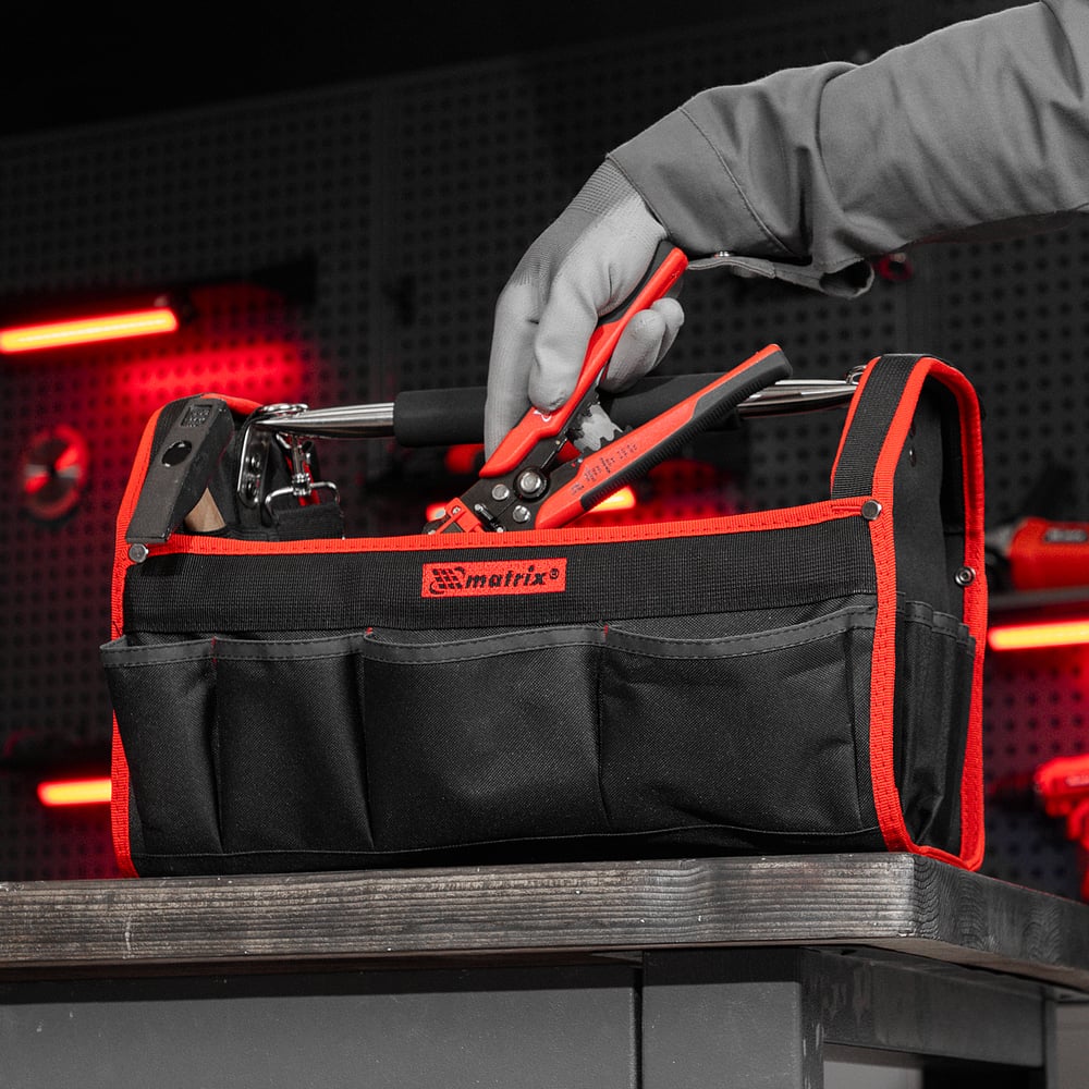 Изображение товара Каркасная переноска для инструмента MATRIX 415х230х260 мм 90257