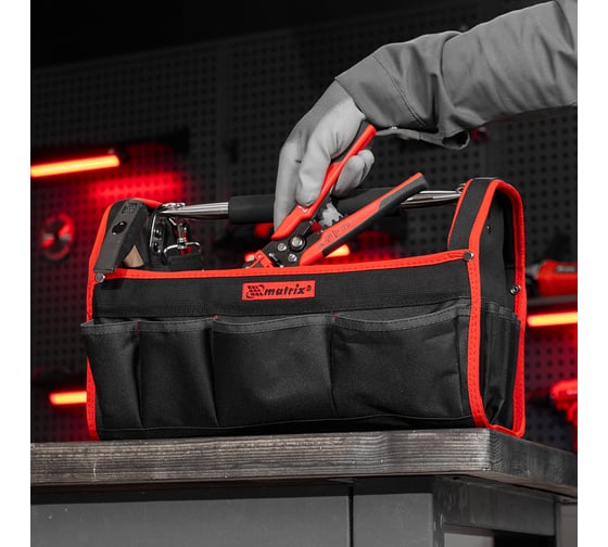 Изображение товара Каркасная переноска для инструмента MATRIX 415х230х260 мм 90257