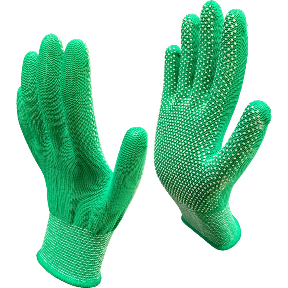 Рабочие перчатки Master-Pro® - 2513-NPVC-GRN-S-200