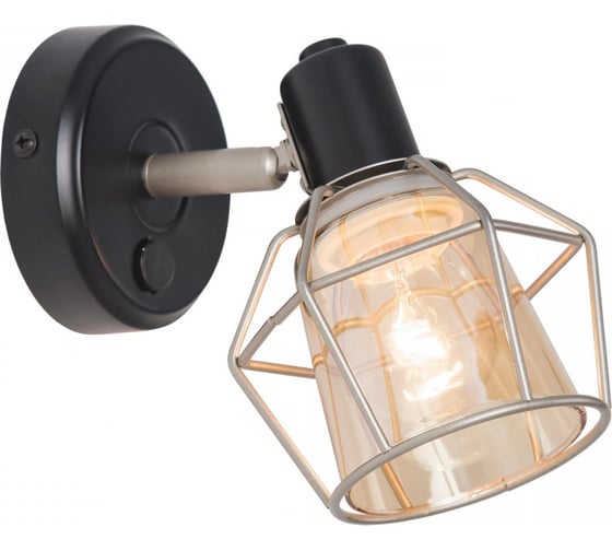 Изображение товара Поворотный спот Citilux Таверна с выключателем Чёрный CL542511